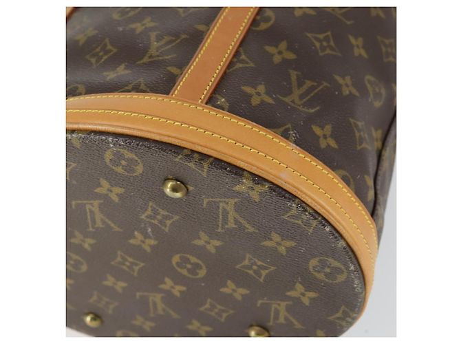 LOUIS VUITTON Borsa a Spalla Monogram Bucket GM M42236 LV Auth 163459 Monogramma - vista 15
