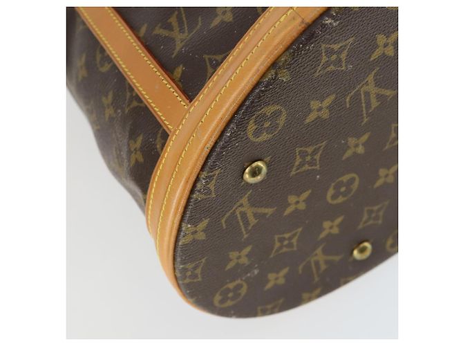 LOUIS VUITTON Borsa a Spalla Monogram Bucket GM M42236 LV Auth 163459 Monogramma - vista 16