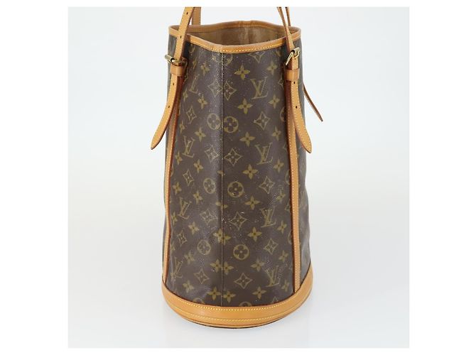 LOUIS VUITTON Borsa a Spalla Monogram Bucket GM M42236 LV Auth 163459 Monogramma - vista 3