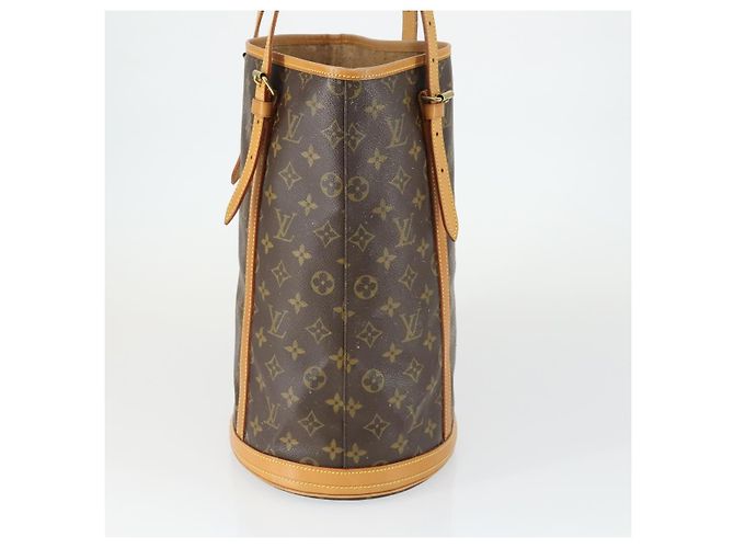 LOUIS VUITTON Borsa a Spalla Monogram Bucket GM M42236 LV Auth 163459 Monogramma - vista 4