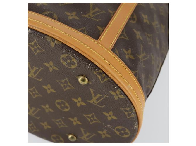 LOUIS VUITTON Borsa a Spalla Monogram Bucket GM M42236 LV Auth 163459 Monogramma - vista 9