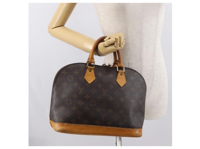 LOUIS VUITTON Borsa a Mano Monogram Alma M51130 LV Auth 170102 Monogramma - vista 22
