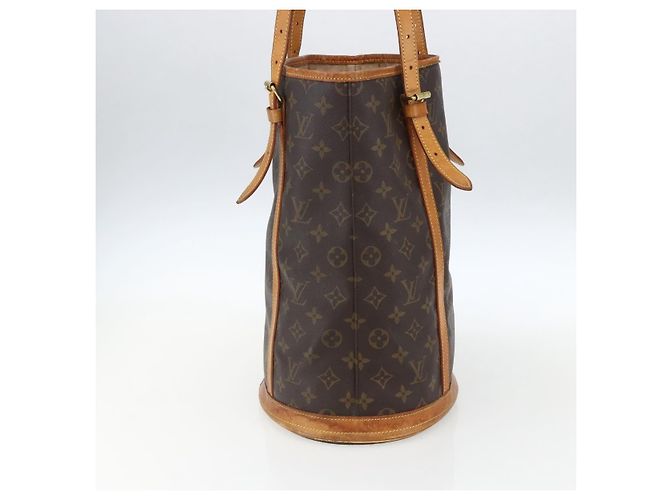 LOUIS VUITTON Borsa a Spalla Monogram Bucket GM M42236 LV Auth 171423 Monogramma - vista 4