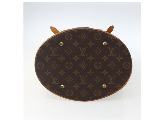 LOUIS VUITTON Borsa a Spalla Monogram Bucket GM M42236 LV Auth 171423 Monogramma - vista 5