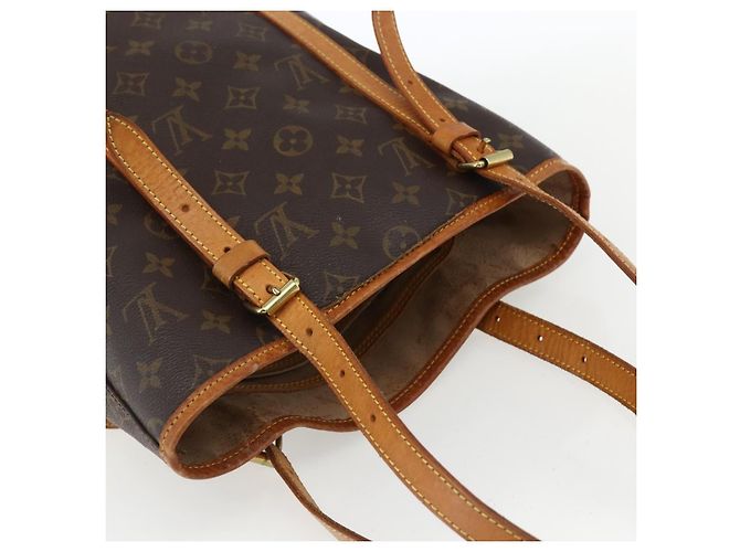 LOUIS VUITTON Borsa a Spalla Monogram Bucket GM M42236 LV Auth 171423 Monogramma - vista 6