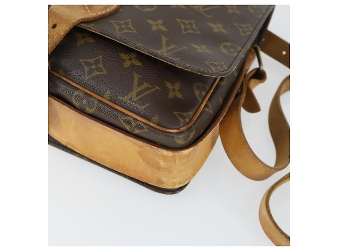 LOUIS VUITTON Borsa a Spalla Monogram Cartouchiere GM M51252 LV Auth BA10012 Monogramma - vista 10