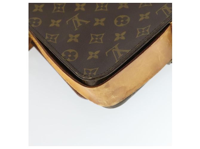 LOUIS VUITTON Borsa a Spalla Monogram Cartouchiere GM M51252 LV Auth BA10012 Monogramma - vista 13
