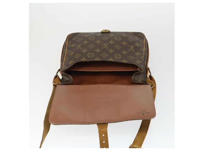 LOUIS VUITTON Borsa a Spalla Monogram Cartouchiere GM M51252 LV Auth BA10012 Monogramma - vista 16