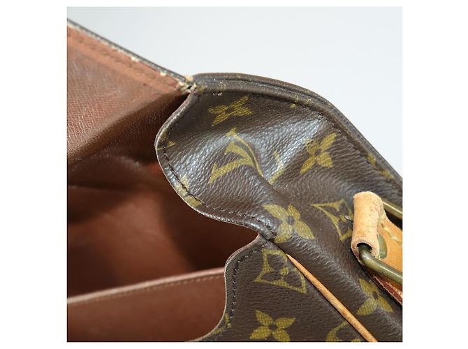 LOUIS VUITTON Borsa a Spalla Monogram Cartouchiere GM M51252 LV Auth BA10012 Monogramma - vista 18