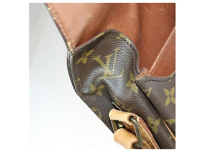 LOUIS VUITTON Borsa a Spalla Monogram Cartouchiere GM M51252 LV Auth BA10012 Monogramma - vista 19