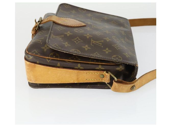 LOUIS VUITTON Borsa a Spalla Monogram Cartouchiere GM M51252 LV Auth BA10012 Monogramma - vista 4