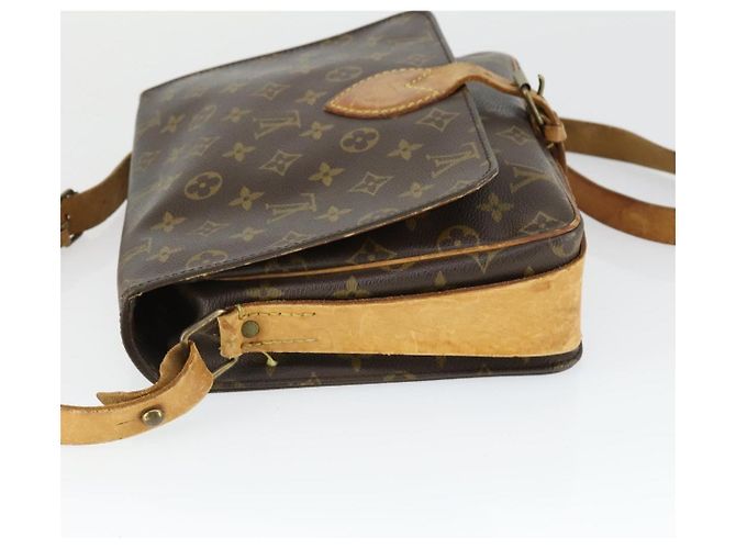 LOUIS VUITTON Borsa a Spalla Monogram Cartouchiere GM M51252 LV Auth BA10012 Monogramma - vista 5