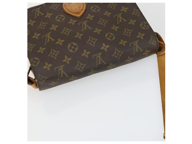 LOUIS VUITTON Borsa a Spalla Monogram Cartouchiere GM M51252 LV Auth BA10012 Monogramma - vista 6