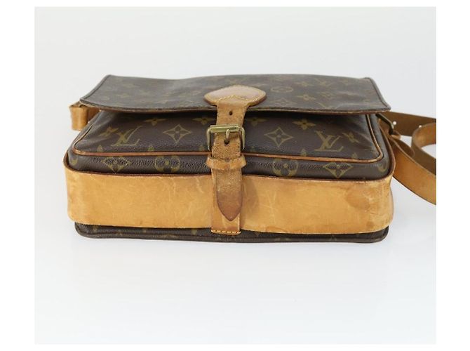 LOUIS VUITTON Borsa a Spalla Monogram Cartouchiere GM M51252 LV Auth BA10012 Monogramma - vista 9