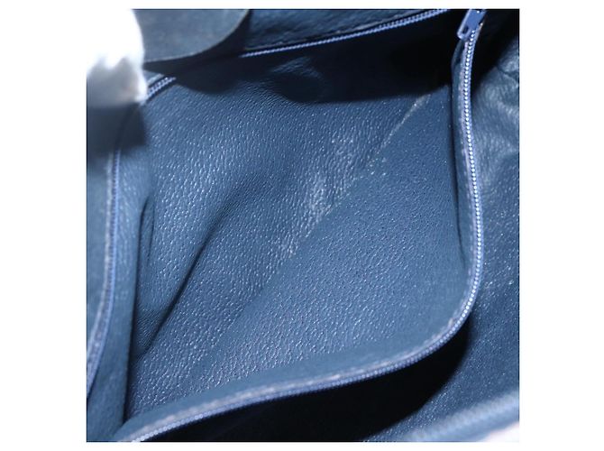 Borsa a Spalla Gucci GG Supreme Sherry Line PVC Blu Navy Oro Auth ep13194 D'oro - vista 20