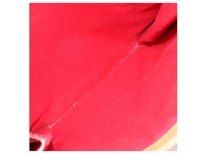 LOUIS VUITTON Borsa Tote Stanton Monogram Vernis Rossa M91078 LV Auth 169097 Rosso - vista 16