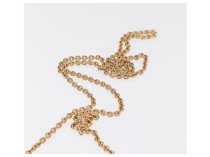 Borsa Vala Chain di Salvatore Ferragamo in pelle verniciata nera e oro Auth hk3377 Nero D'oro - vista 8