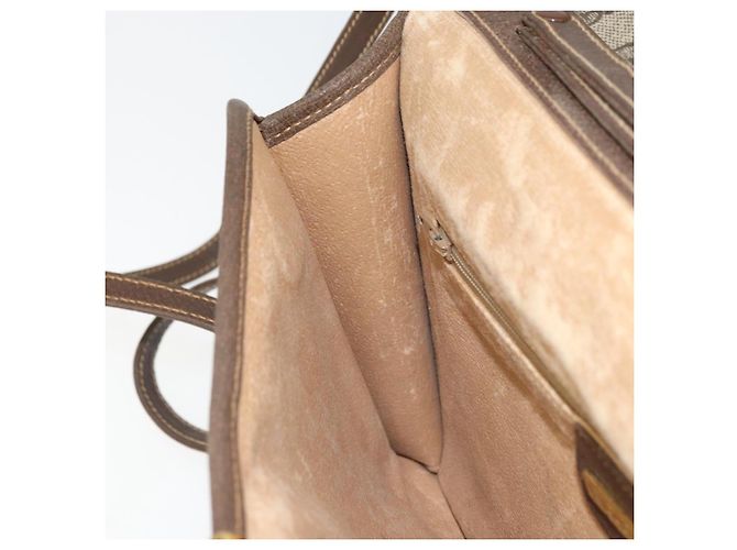 Gucci Borsa a Spalla GG Supreme PVC Beige Oro Auth ka2051 D'oro - vista 19