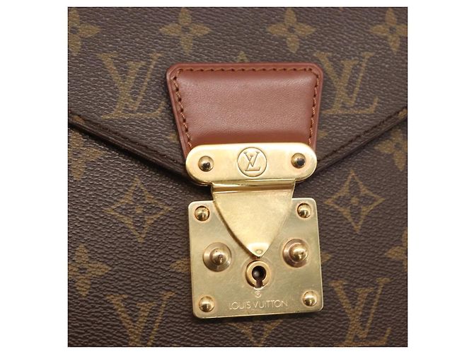 LOUIS VUITTON Borsa Porta Documenti a Tracolla Monogram M53338 LV Auth 170612 Monogramma - vista 19