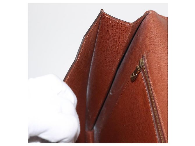 LOUIS VUITTON Borsa Porta Documenti a Tracolla Monogram M53338 LV Auth 170612 Monogramma - vista 23