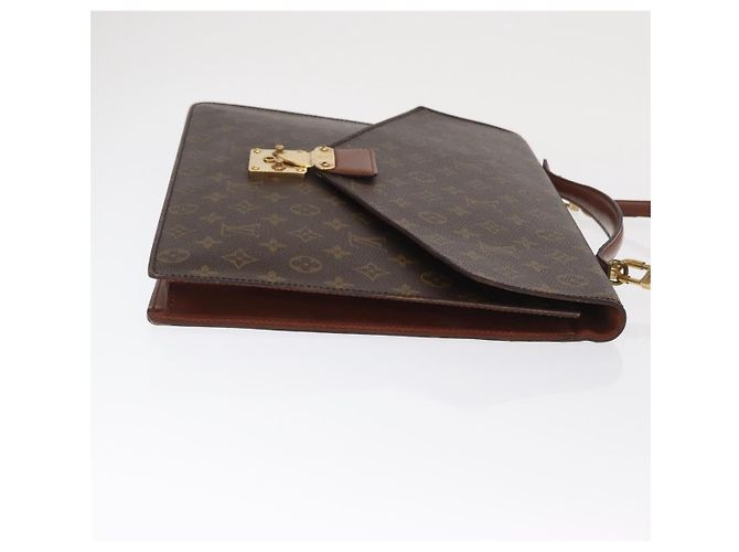 LOUIS VUITTON Borsa Porta Documenti a Tracolla Monogram M53338 LV Auth 170612 Monogramma - vista 3