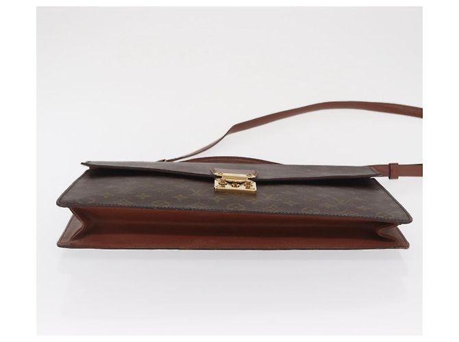 LOUIS VUITTON Borsa Porta Documenti a Tracolla Monogram M53338 LV Auth 170612 Monogramma - vista 5