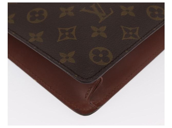 LOUIS VUITTON Borsa Porta Documenti a Tracolla Monogram M53338 LV Auth 170612 Monogramma - vista 9