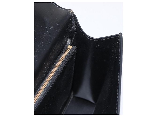 LOUIS VUITTON Borsa a Mano Epi Malesherbes Nera M52372 LV Auth 170100 Nero - vista 20