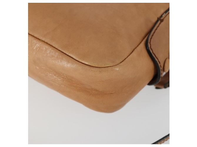 Chloé Borsa a Spalla Chloe in Pelle Beige Oro Auth BA10274 D'oro - vista 12