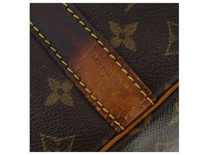 LOUIS VUITTON Monogram Keepall Bandouliere 45 Bolsa Boston M41418 LV Auth 169997 Monograma - vista 16