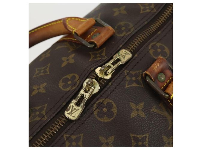 LOUIS VUITTON Monogram Keepall Bandouliere 45 Bolsa Boston M41418 LV Auth 169997 Monograma - vista 18