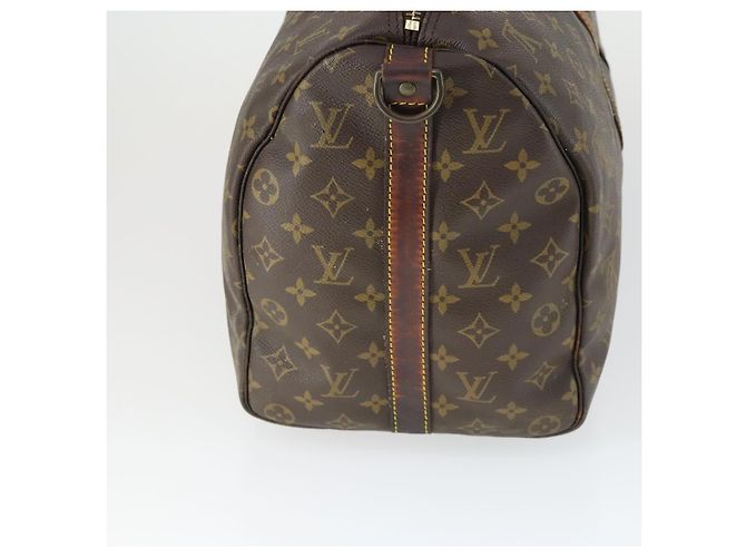 LOUIS VUITTON Monogram Keepall Bandouliere 45 Bolsa Boston M41418 LV Auth 169997 Monograma - vista 4