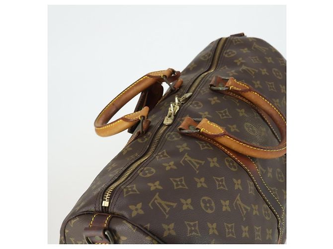 LOUIS VUITTON Monogram Keepall Bandouliere 45 Bolsa Boston M41418 LV Auth 169997 Monograma - vista 6