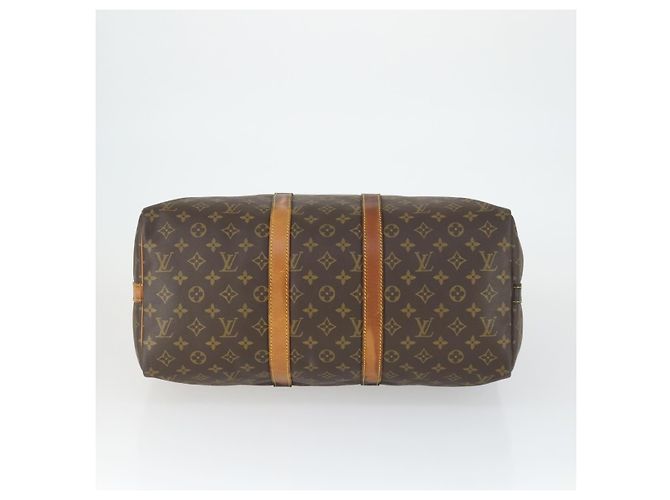 LOUIS VUITTON Monogram Keepall Bandouliere 45 Bolsa Boston M41418 LV Auth 169997 Monograma - vista 9