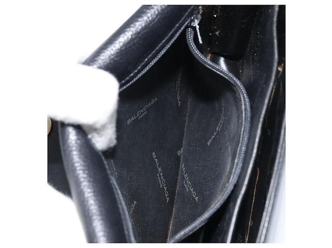 GIVENCHY Schultertasche aus Leder Schwarz Gold Auth bs32997 Golden - Ansicht 21