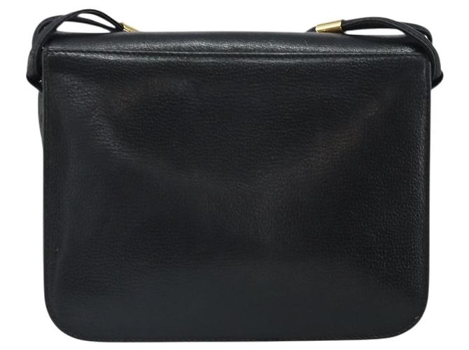 GIVENCHY Schultertasche aus Leder Schwarz Gold Auth bs32997 Golden - Ansicht 3