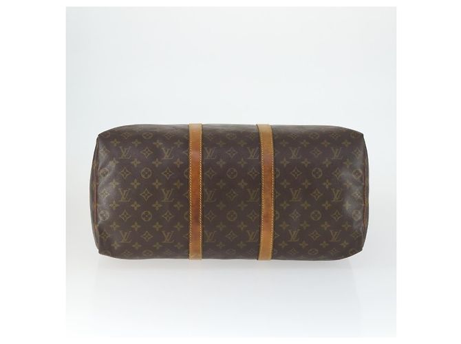 LOUIS VUITTON Borsa Boston Monogram Keepall 50 M41426 LV Auth 166549 Monogramma - vista 10