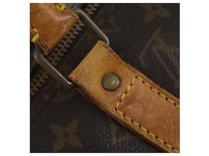 LOUIS VUITTON Borsa Boston Monogram Keepall 50 M41426 LV Auth 166549 Monogramma - vista 15
