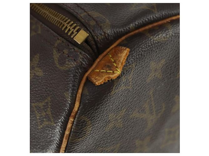 LOUIS VUITTON Borsa Boston Monogram Keepall 50 M41426 LV Auth 166549 Monogramma - vista 16