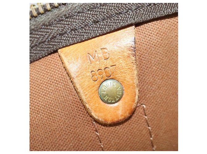 LOUIS VUITTON Borsa Boston Monogram Keepall 50 M41426 LV Auth 166549 Monogramma - vista 21