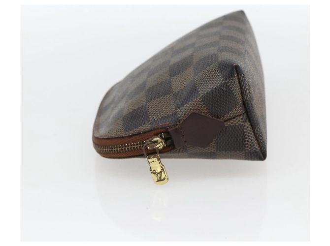 LOUIS VUITTON Pochette Cosmética PM Damier Ebene N47516 Auth LV 169824 - vista 3
