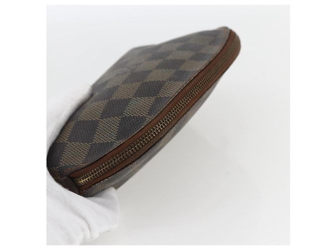 LOUIS VUITTON Pochette Cosmética PM Damier Ebene N47516 Auth LV 169824 - vista 5