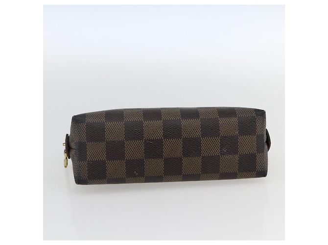 LOUIS VUITTON Pochette Cosmética PM Damier Ebene N47516 Auth LV 169824 - vista 6