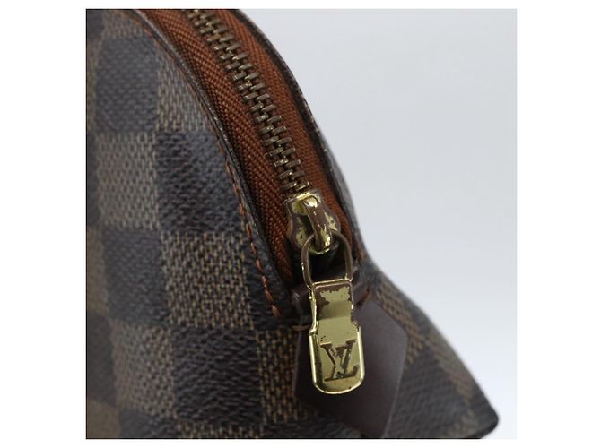 LOUIS VUITTON Pochette Cosmética PM Damier Ebene N47516 Auth LV 169824 - vista 8