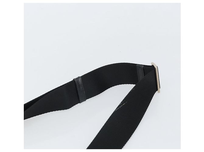 Borsa a Spalla PRADA Nylon Nero Argento Autentica 169384 - vista 8