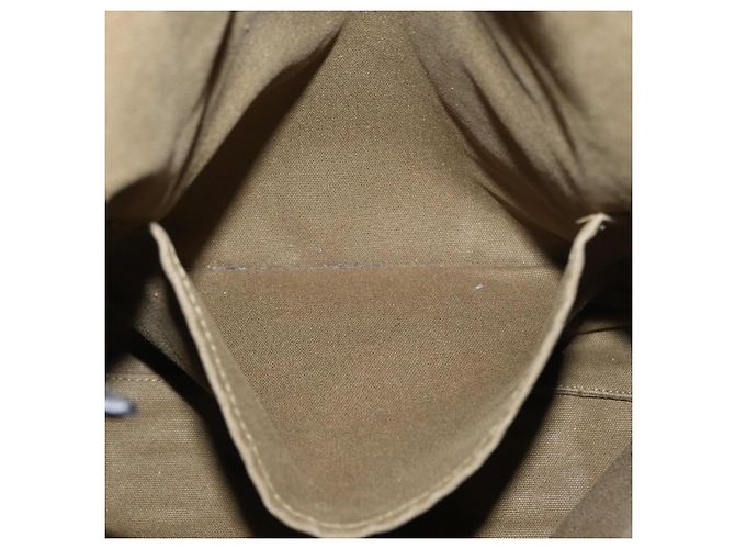 Hermès HERMES Fourre Tout Cabass Hand Bag Canvas Khaki Auth 163450 - view 18