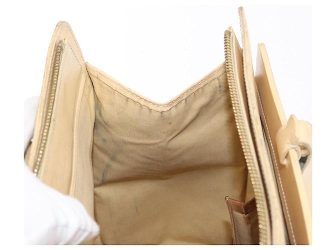 LOUIS VUITTON Borsa Tote Croisette GM Epi Vaniglia M5250A LV Auth ka2190 - vista 20