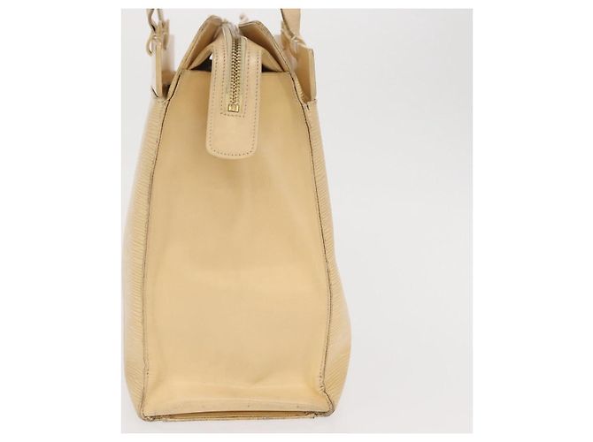 LOUIS VUITTON Borsa Tote Croisette GM Epi Vaniglia M5250A LV Auth ka2190 - vista 4