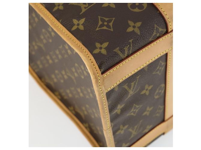 LOUIS VUITTON Sac Shan 40 Monogram pour animaux M42024 LV Auth ep12896 Monogramme - vue 11