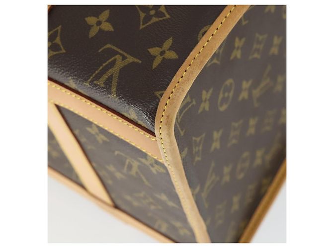 LOUIS VUITTON Sac Shan 40 Monogram pour animaux M42024 LV Auth ep12896 Monogramme - vue 12